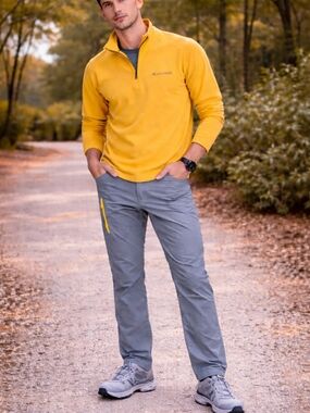 Mountain Equipment Gray Hiking Pants 32x32 Outdoor Lightweight Stretch Mens